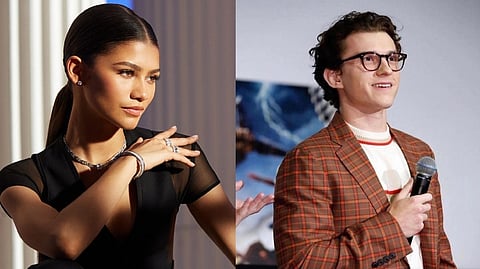 Hollywood stars Zendaya and Tom Holland
