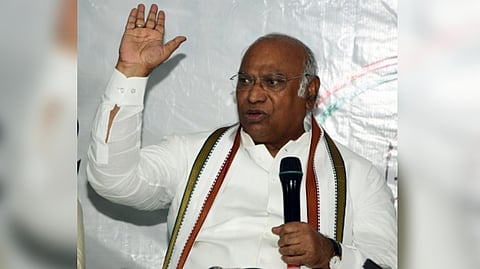 Congress leader Mallikarjun Kharge