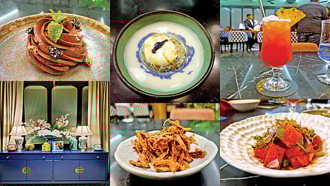 Dishes of the restaurant