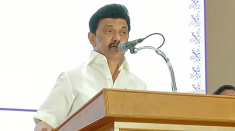 Chief Minister M K Stalin