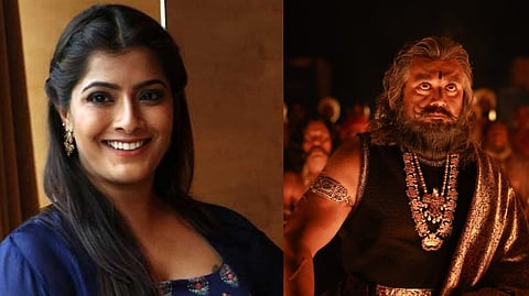 Varalaxmi Sarathkumar; Sarathkumar in Periya Pazhuvettaraiyar
