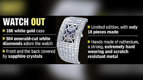 Uber luxury watch worth Rs 27 cr among 7 seized from flyer in Delhi