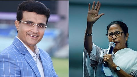 Sourav Ganguly; Mamata Banerjee