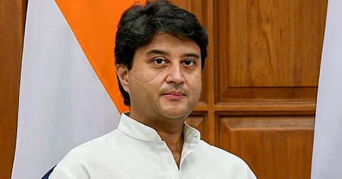 Civil Aviation Minister Jyotiraditya Scindia