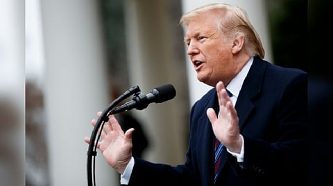 Former US President Donald Trump