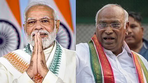 Narendra Modi; Mallikarjun Kharge