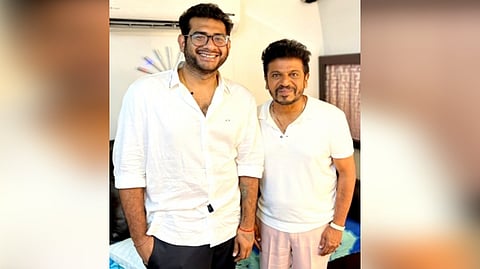 Shiva Rajkumar with Tamil director Karrthik Adwait
