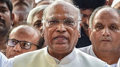 Congress President Mallikarjun Kharge