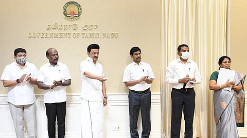 Chief Minister MK Stalin on Friday inaugurated three hostel buildings and a library constructed in Madurai Government College Hospital at the cost of Rs 48 crore.