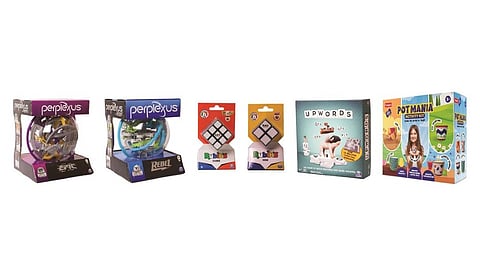 The festive offerings also consist of Perplexus, a 3-D maze puzzle and Potmania, an arts and craft activity kit for children.