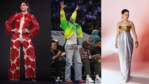 (L) Richa Chadha; Ranveer Singh nd Tamannah Bhatia