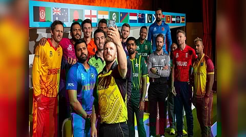 Team captains at the World Cup