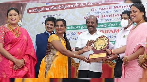 Ma Subramanian at the Government Family Welfare Training Center, Egmore