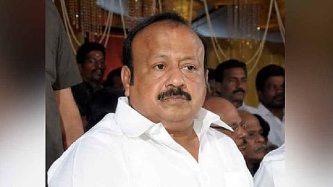 Agriculture Minister MRK Panneerselvam