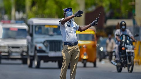 Vehicles from Luz junction through Luz Church Road intending to go to Alwarpet signal are restricted