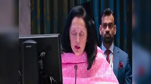 Permanent Representative to the UN, Ruchira Kamboj.