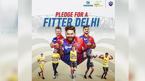 Delhi Capitals partnered with Delhi Half Marathon