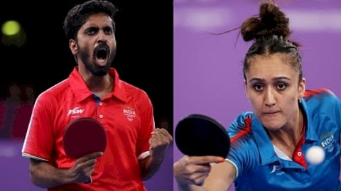 Sathiyan Gnanasekaran; Harmeet Desai