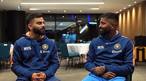 Virat Kohli and Hardik Pandya