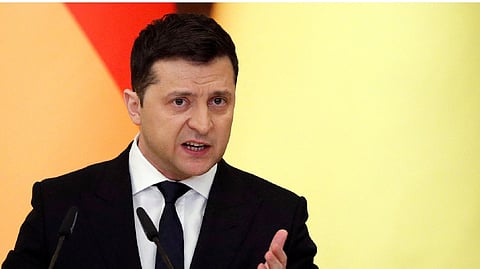 Ukraine President Volodymyr Zelenskyy