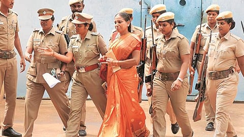 Nalini Sriharan, one of the seven convicts in the Rajiv Gandhi assassination case