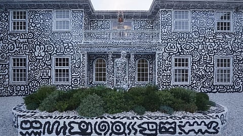 House entirely doddled by UK artist Sam Cox