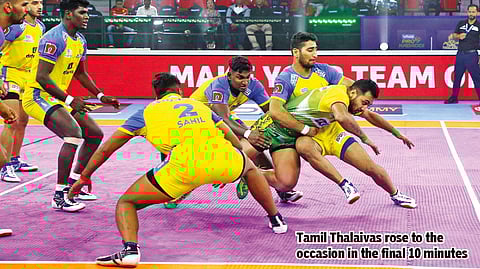 Thalaivas defeats Pirates for maiden victory