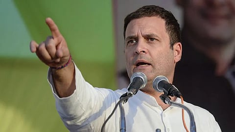 Congress leader Rahul Gandhi