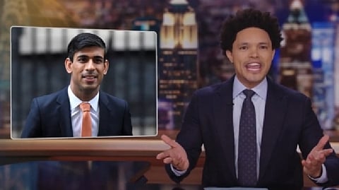 US talk show host and comedian Trevor Noah