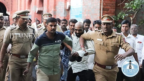 Sathish produced at Saidapet Court of Friday