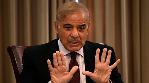 Pakistani Prime Minister Shehbaz Sharif