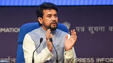Union Minister Anurag Thakur