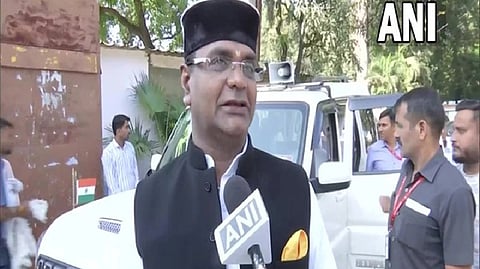 Madhya Pradesh Medical Education Minister Vishwas Sarang in Bhopal