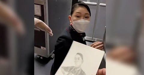 Screengrab from the video