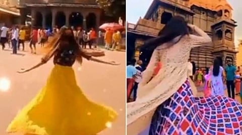 Screengrab from videos