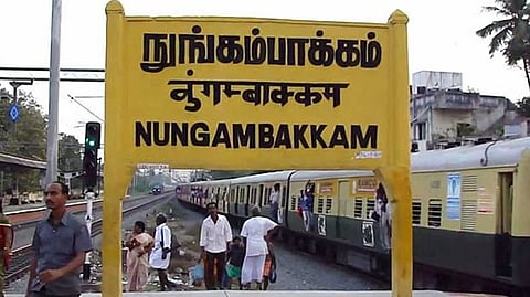 Nungambakkam railway station