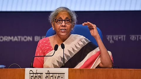 Union Finance Minister Nirmala Sitharaman