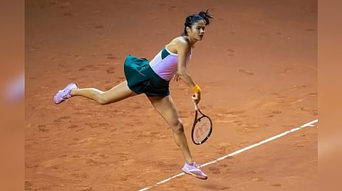 Britain's Emma Raducanu