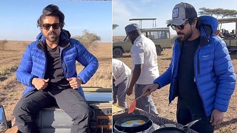 Ram Charan chills out in the wilds of Kenya