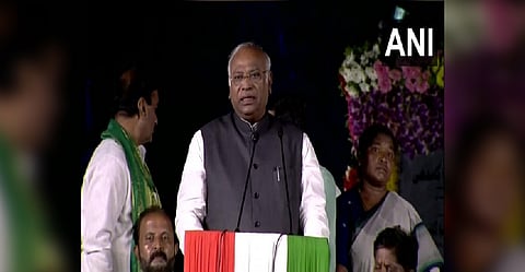 Congress president Mallikarjun Kharge