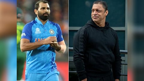 Mohammed Shami, Shoaib Akhtar