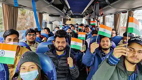 As many as 1,890 students from medical universities in Ukraine returned to Tamil Nadu