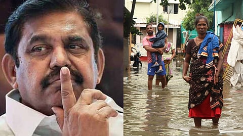 EPS; File image of water stagnation in Chennai