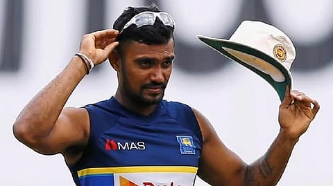 Sri Lanka cricketer Danushka Gunathilaka