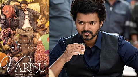 Poster and still from Varisu