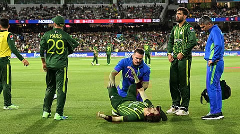 Shaheen Afridi was injured during T20 World Cup final