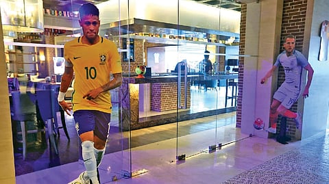 Football fans can score a goal with this WC themed food and beverages