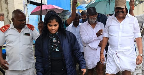 Sekar Babu along with officials inspected areas in north Chennai