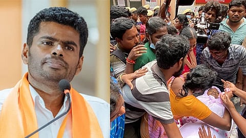 Annamalai; 17 year-old football player Priya