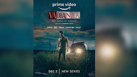 Poster of crime thriller Vadhandhi